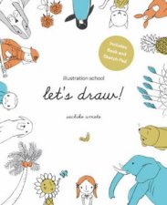 Illustration School Lets Draw Includes Book and Sketch Pad