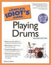 The Complete Idiots Guide To Playing Drums  Book  CD
