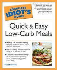 The Complete Idiots Guide To Quick And Easy LowCarb Meals