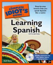 Complete Idiots Guide to Learning Spanish 5th Ed Book and CD