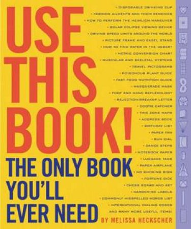 Use This Book by Melissa Heckscher