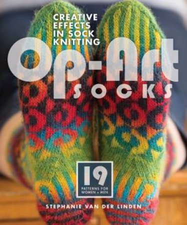 Op Art Socks by STEPHANIE VAN DER LINDEN