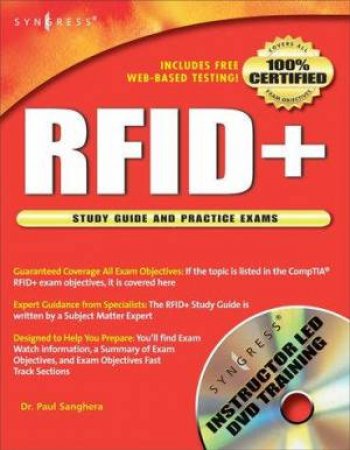 RFID+ Study Guide And Practice Exams by Paul Sanghera