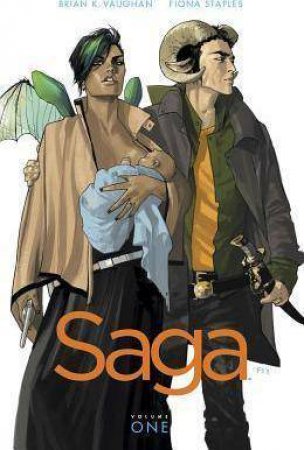 Saga 1 by Brian K. Vaughan & Fiona Staples
