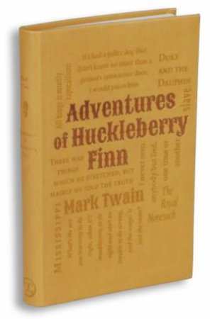 Word Cloud Classics: Adventures Of Huckleberry Finn by Mark Twain