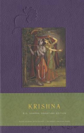 Krishna Hardcover Ruled Journal (Large) by Various