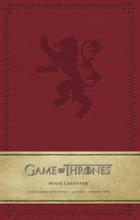 Game of Thrones: House Lannister Deluxe Journal by Insight Editions