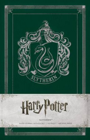 Harry Potter Slytherin Hardcover Ruled Journal by Various