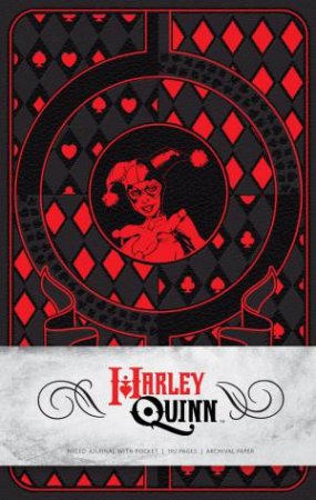 Harley Quinn Hardcover Ruled Journal by Matthew Manning