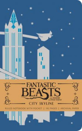 Fantastic Beasts And Where To Find Them: City Skyline Hardcover Ruled Notebook by Various