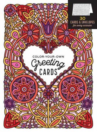 Color-Your-Own Greeting Cards by CAITLIN KEEGAN