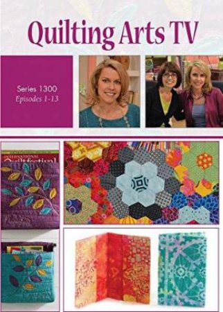 Quilting Arts TV series 1300 4-Disc DVD set by PATRICIA BOLTON