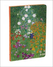 Flower Garden Gustav Klimt A5 Notebook