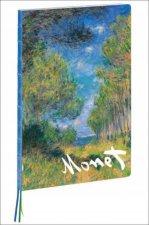 Pine Tree Path Claude Monet A4 Notebook