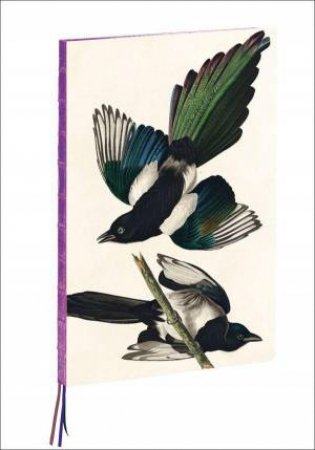 Magpies, James Audubon: A4 Notebook by TENEUES PUBLISHING