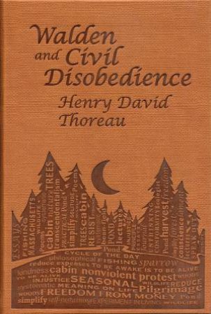 Word Cloud Classics: Walden and Civil Disobedience by Henry David Thoreau