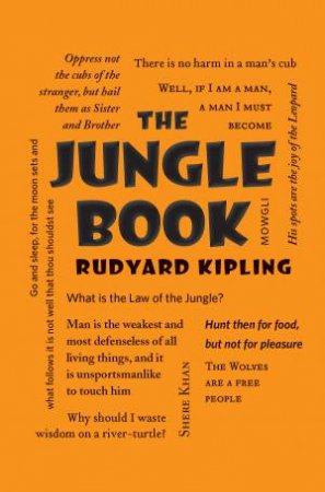 Word Cloud Classics: Jungle Book by Rudyard Kipling