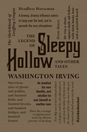 Word Cloud Classics: The Legend of Sleepy Hollow and Other Tales by Washington Irving