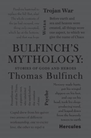 Word Cloud Classics: Bulfinch's Mythology: Stories of Gods and Heroes by Thomas Bulfinch