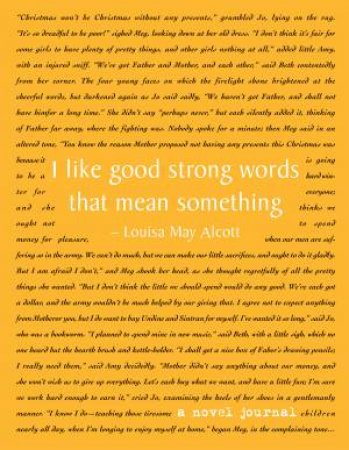 A Novel Journal: Little Women by Louisa May Alcott