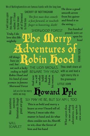 Word Cloud Classics: The Merry Adventures Of Robin Hood by Howard Pyle