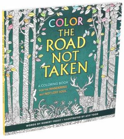 Color the Road Not Taken by Robert Frost