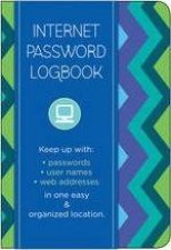 Internet Password Logbook  Pattern Edition