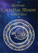 Celestial Moon Tarot Bag Luxury Velvet Drawstring Tarot Or Oracle Bag