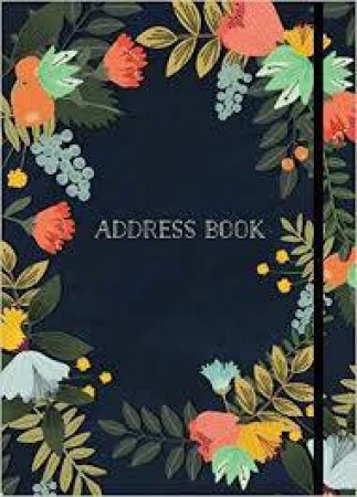 Address Book Modern Floral Small by Mia Charro