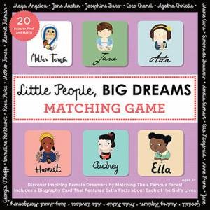 Little People, Big Dreams: Matching Game by Isabel Sanchez Vegara