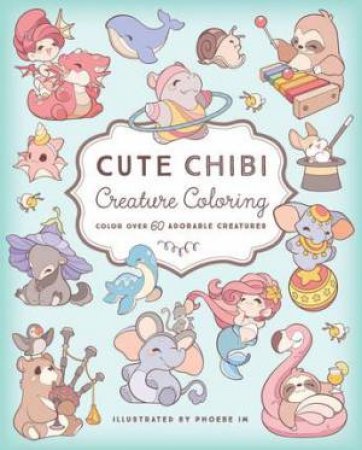 Cute Chibi Creature Coloring by Phoebe Im