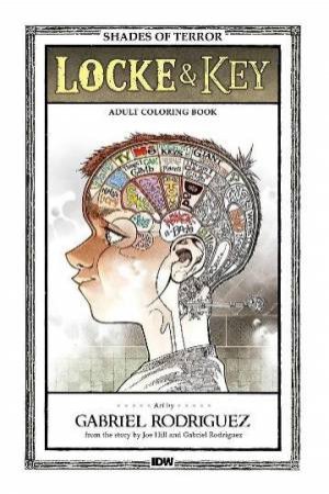 Locke & Key: Shades Of Terror Coloring Book by Gabriel Rodriguez