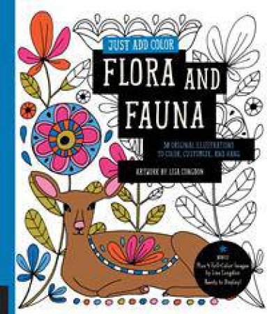 Just Add Color: Flora and Fauna by Lisa Congdon