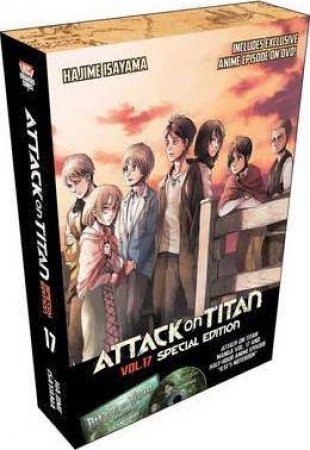 Attack On Titan 17 (Special Edition With DVD) by Hajime Isayama