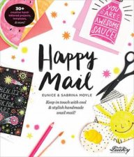 Happy Mail Keep In Touch With Cool  Stylish Handmade Snail Mail
