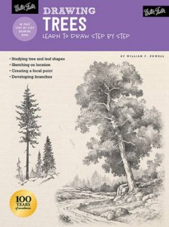 Trees With William F. Powell (Drawing) by William F. Powell