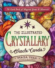 The Illustrated Crystallary Oracle Cards 36Card Deck Of Magical Gems  Minerals