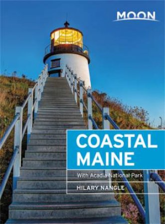 Moon Coastal Maine by Hilary Nangle