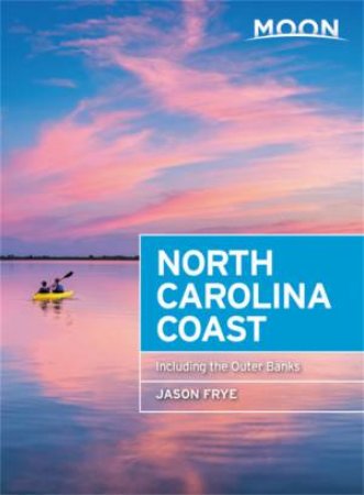 Moon North Carolina Coast by Jason Frye