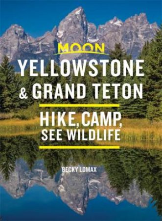 Moon Yellowstone & Grand Teton by Becky Lomax