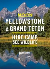 Moon Yellowstone  Grand Teton