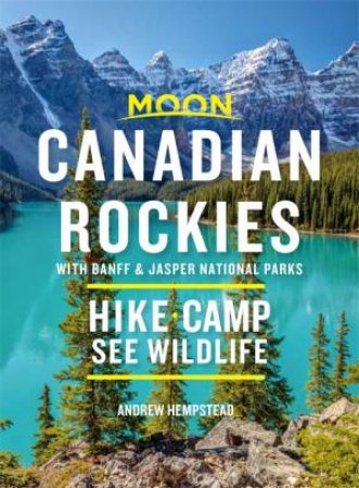 Moon Canadian Rockies by Andrew Hempstead