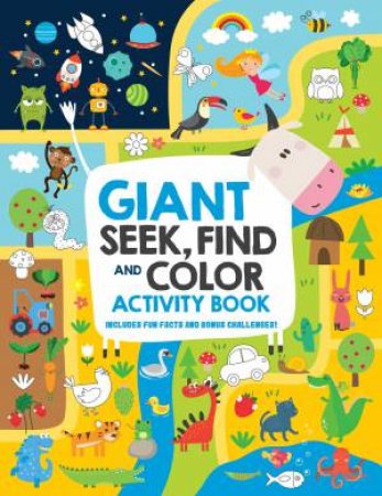 Giant Seek, Find, And Color Activity Book by Various