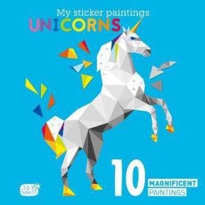 My Sticker Paintings: Unicorns by Clorophyl Editions