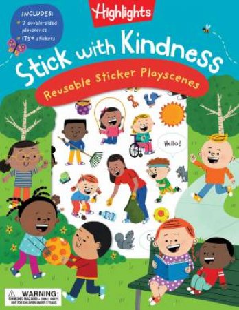 Stick with Kindness: Reusable Sticker Playscenes by Ayscenes