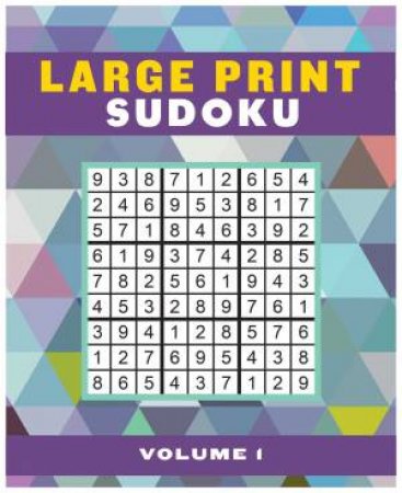 Large Print Sudoku Volume 1 by Editors of Thunder Bay Press