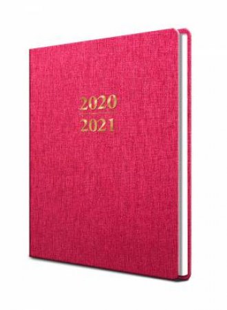 2021 Large Dark Pink Planner by Various