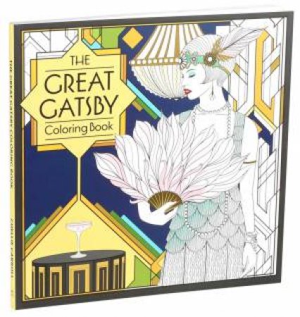 The Great Gatsby Coloring Book by Chellie Carroll & F. Scott Fitzgerald