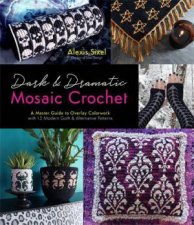 Dark  Dramatic Mosaic Crochet