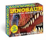 Dinosaurs 550Piece Jigsaw Puzzle  Book Featuring The TRex Handbook
